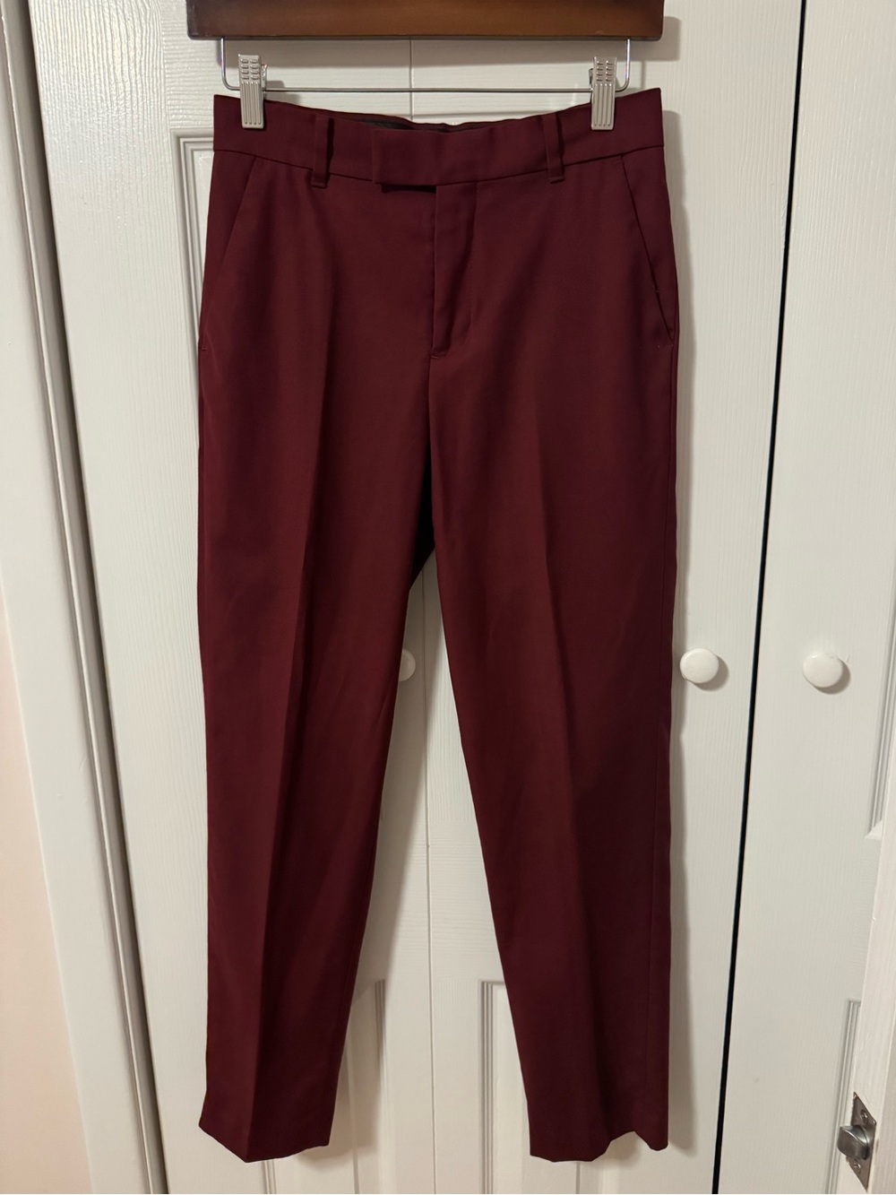 Calvin Klein Boys Burgundy Dress Pants – Size 14 Regular